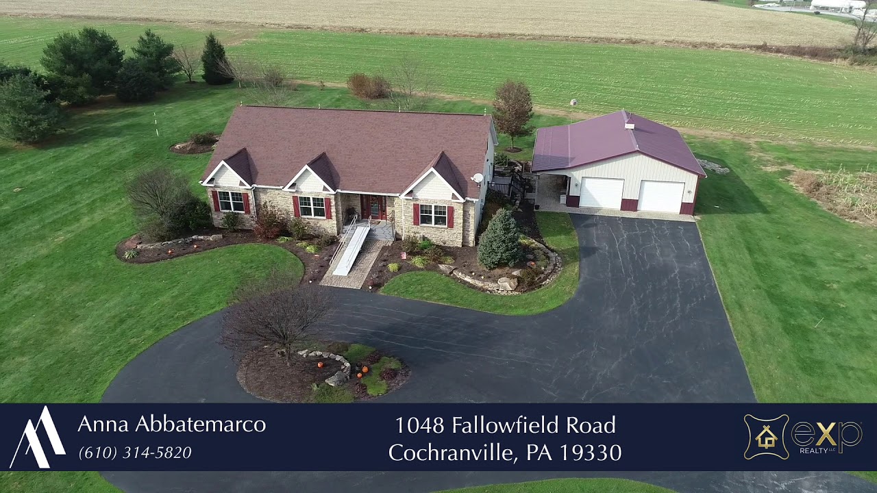 1048 Fallowfield Rd, Cochranville, PA Home for Sale in Chester County