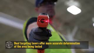 Watch the product video for 20:1 Dual-Laser Infrared Thermometer (IR10)
