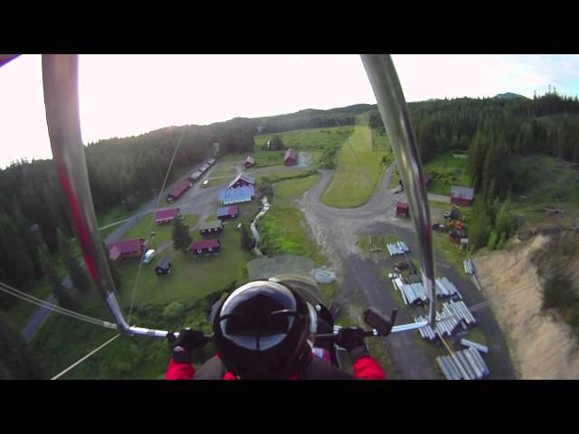 Elk River first run - to Headquarters Idaho -  Trike Flying