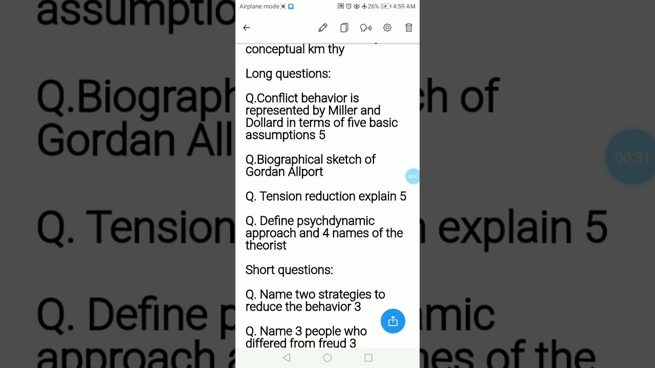 PSY405 || Final term Current Papers 2023  VU #psychology #exam