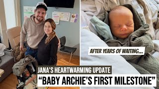 Jana Duggars Sweetest Update Yet Baby Archies First Milestone And Life As New Parents
