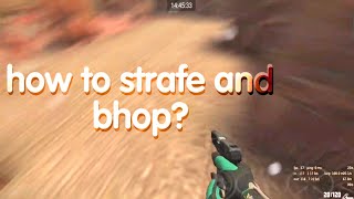 how to bhop and strafe css android как делать стрейфы и бхопить в ксс андройд туториал css