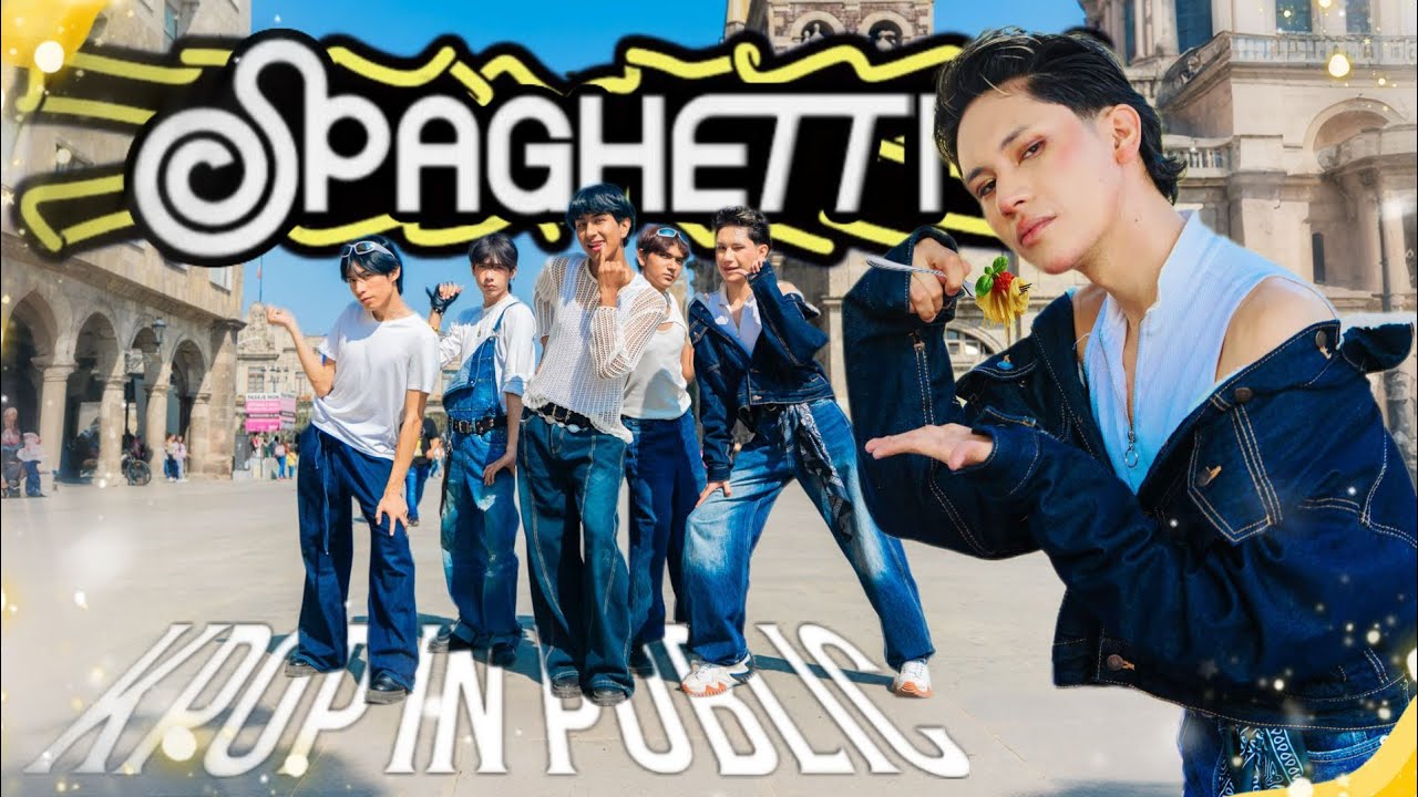 [K-POP DANCE IN PUBLIC ONE TAKE] LESSERAFIM (르세라핌) - SPAGHETTI - Dancecover by Noirfaes from Jalisco