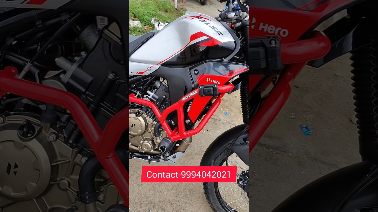 MOTOTORQUE crashguard and footrest for XPULSE 210💥