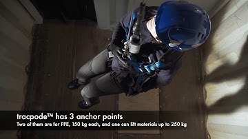 Tracpode for rope access demonstration video (ENG)