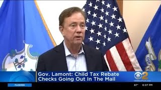 Gov. Lamont: Child tax rebate checks going out in the mail