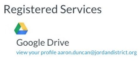 Attach Google Drive to Canvas