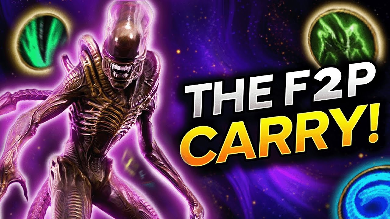 THE FREE LOGIN CHAMP YOU CAN'T MISS! Xenomorph Beginner Guide | Raid Shadow Legends