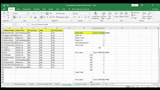 How to use Pivot table, Format painter, Table Border & Font Bold | Amaze Ind