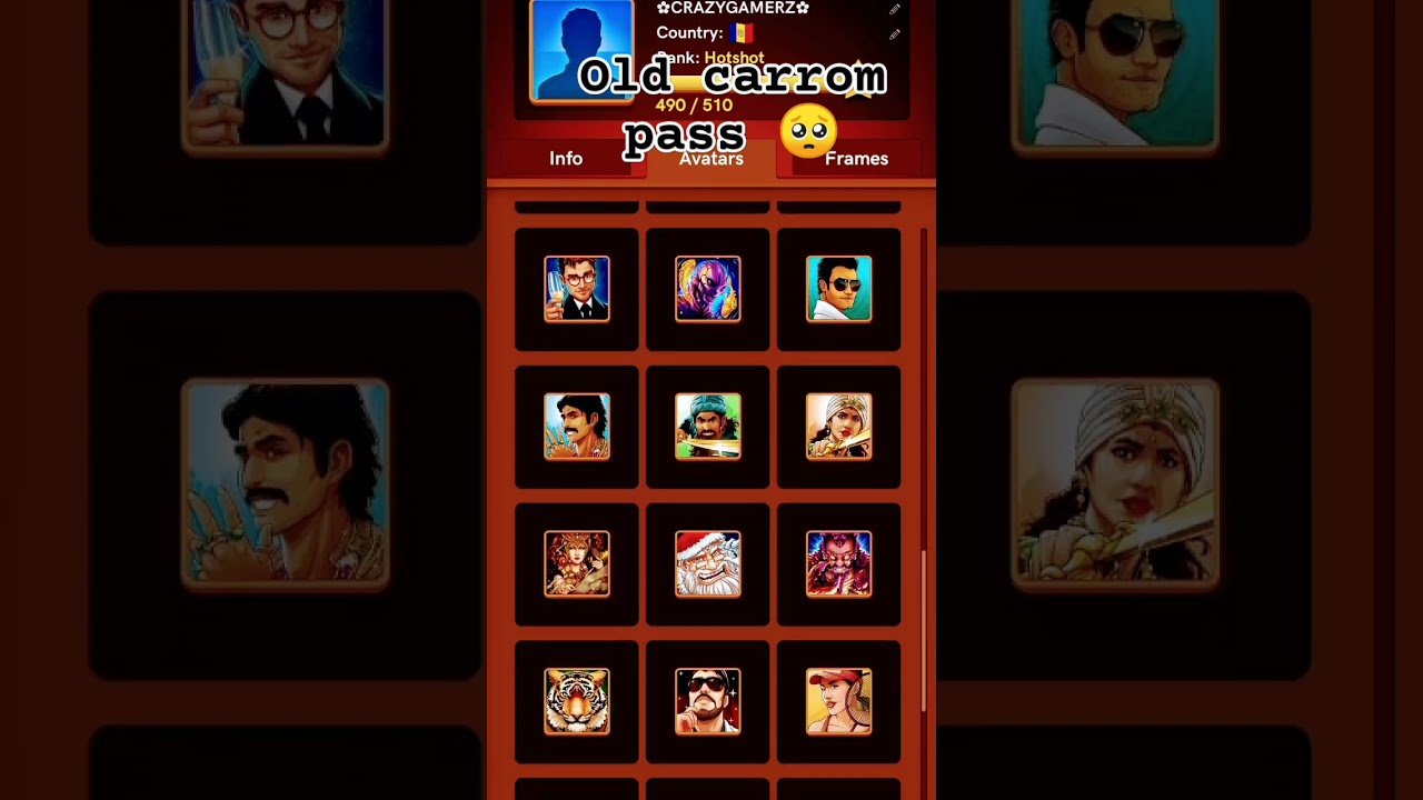 old is gold 😭🥺  old carrom pass