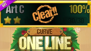 One line curve drawing (art C) walkthrough