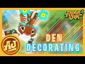 How to decorate your den  animal jam tutorial