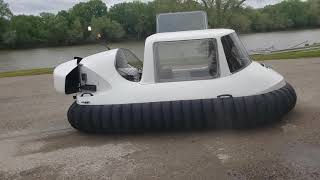 Kenneth Marines Hovercraft Test Flight