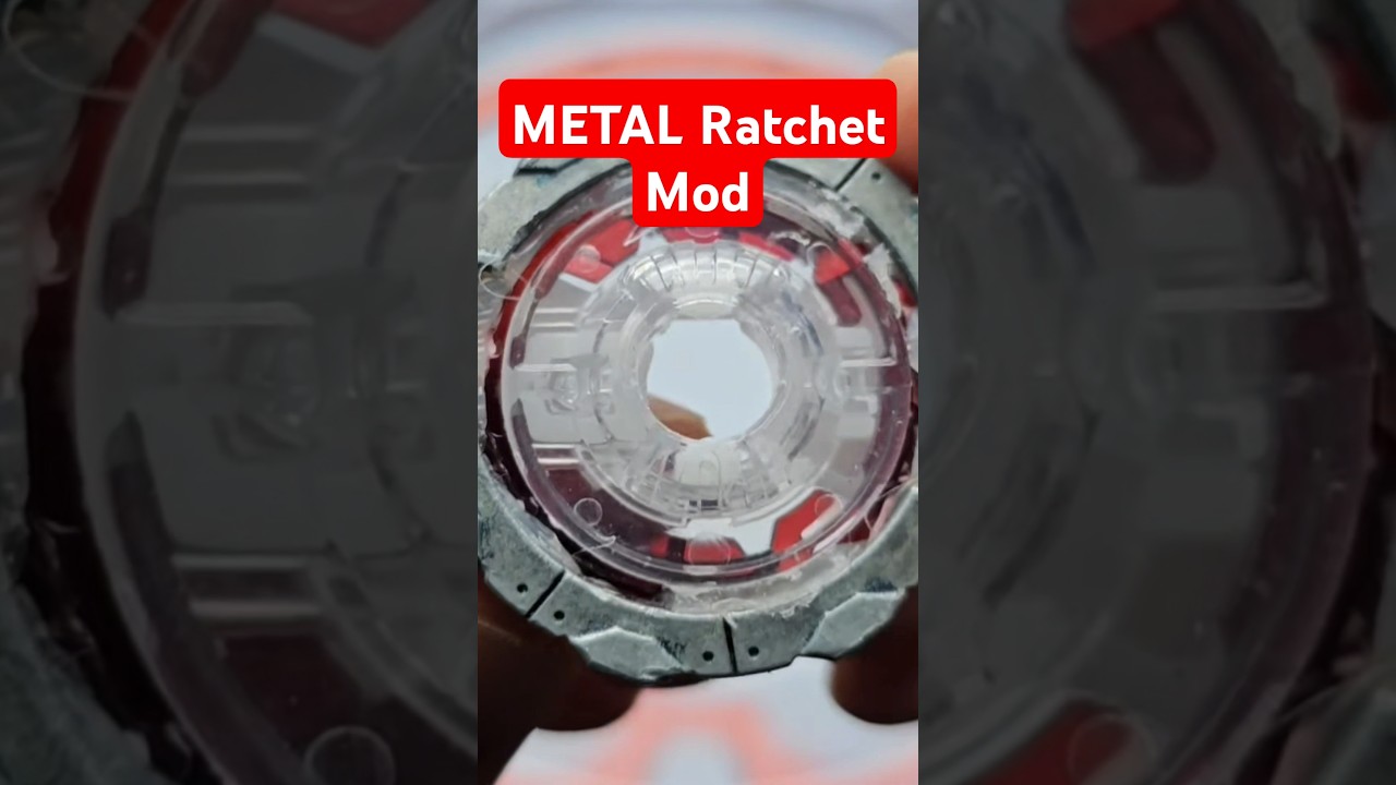 METAL Ratchet Mod! | Beyblade X Metal Ratchet Mod 