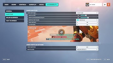 How To Customize Subtitles In Overwatch 2