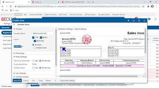 [ECOUNTPractice] UserCustomization - User Setup - Register User - Template Authorization