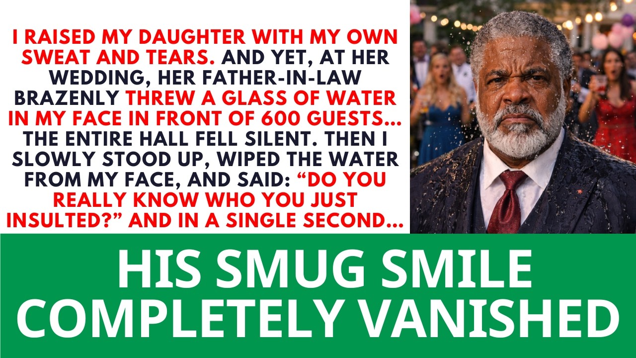 I Raised My Daughter Alone—At Her Wedding,Her Father-In-Law Threw Water In My Face Love Dad Stories.