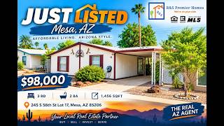 JUST LISTED IN MESA ($98,000) - Mesa, AZ
