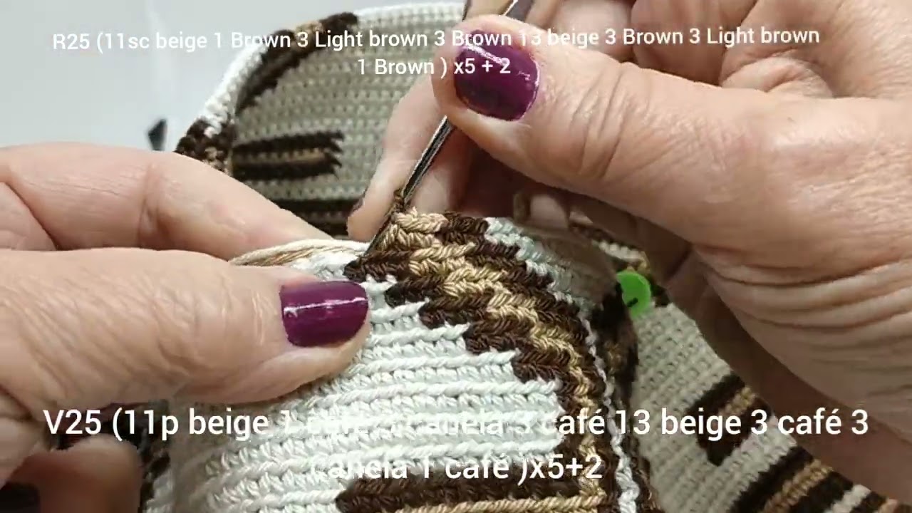 Mochila wayuu unisex VIDEO 5 (English subtitles)