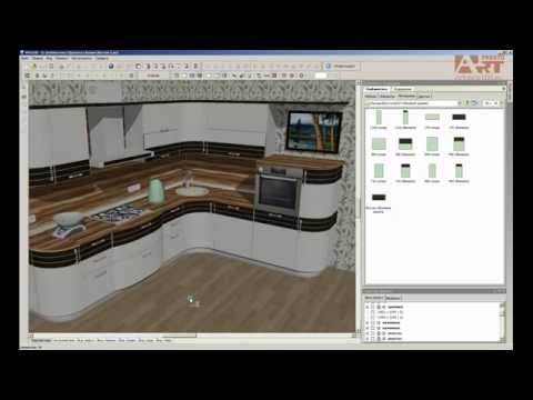 Кухни Современные. Библиотеки для PRO100.