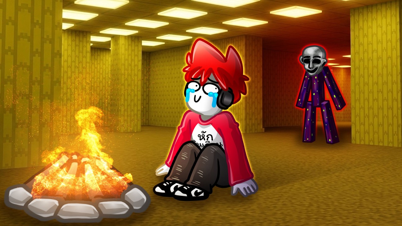 Roblox : Survive the Backrooms 😱 เอาชีวิตรอด 99 วันใน Backrooms สยองขวัญ !!!