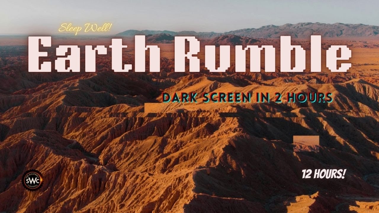 earth rumble | deep low-frequency vibration for sleep, grounding & relaxation