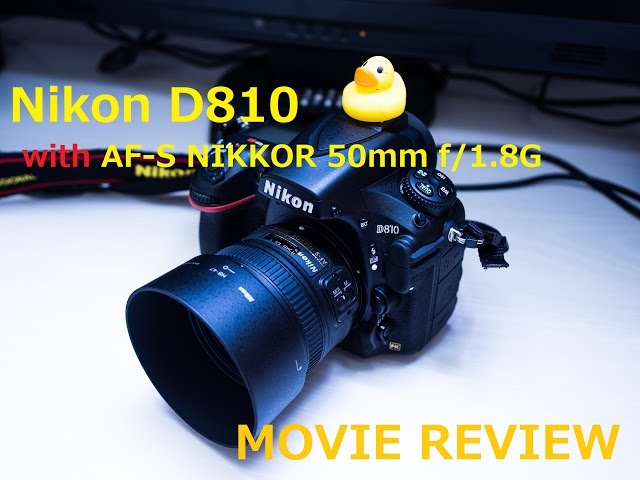 Nikon】D810 with AF-S NIKKOR 50mm f/1.8G MOVIE - YouTube