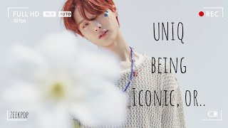 Uniq being Iconic, or...