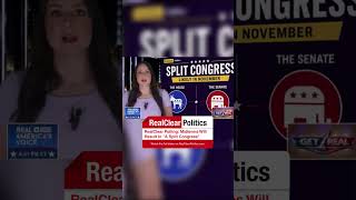 Control Of The Senate Will Be A Coin Flip According To RealClear Polling Data