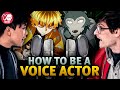 Voice of zenitsu  legoshi show you how to be a voice actor  vo to go