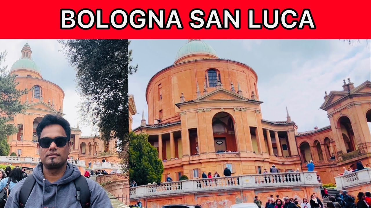 Bologna’s famous church San Luca Italy 🇮🇹 Easter🐣Pasqua walk