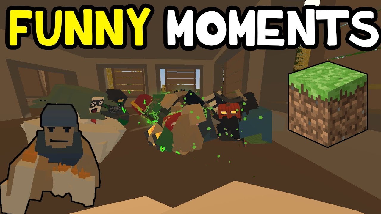 MINECRAFTCITO AND GLUE, OH MY - Unturned Funny Moments