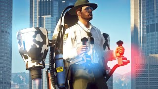 JETPACK MAN Police Unit screenshot 1