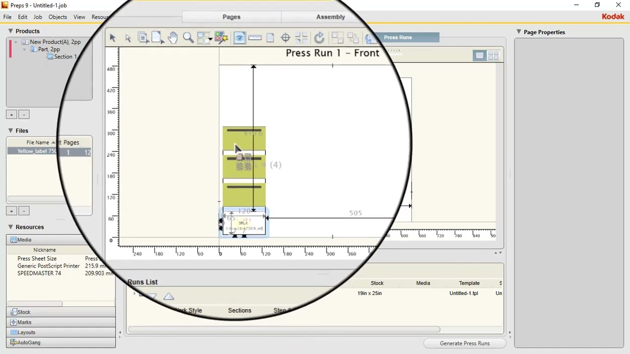 Kodak Preps: Step and Repeat Imposition Tutorial
