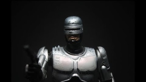 RoboCop stop motion test