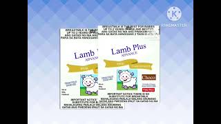 Lamb Plus Advance Now In Choco Flavor Tvc 20082010