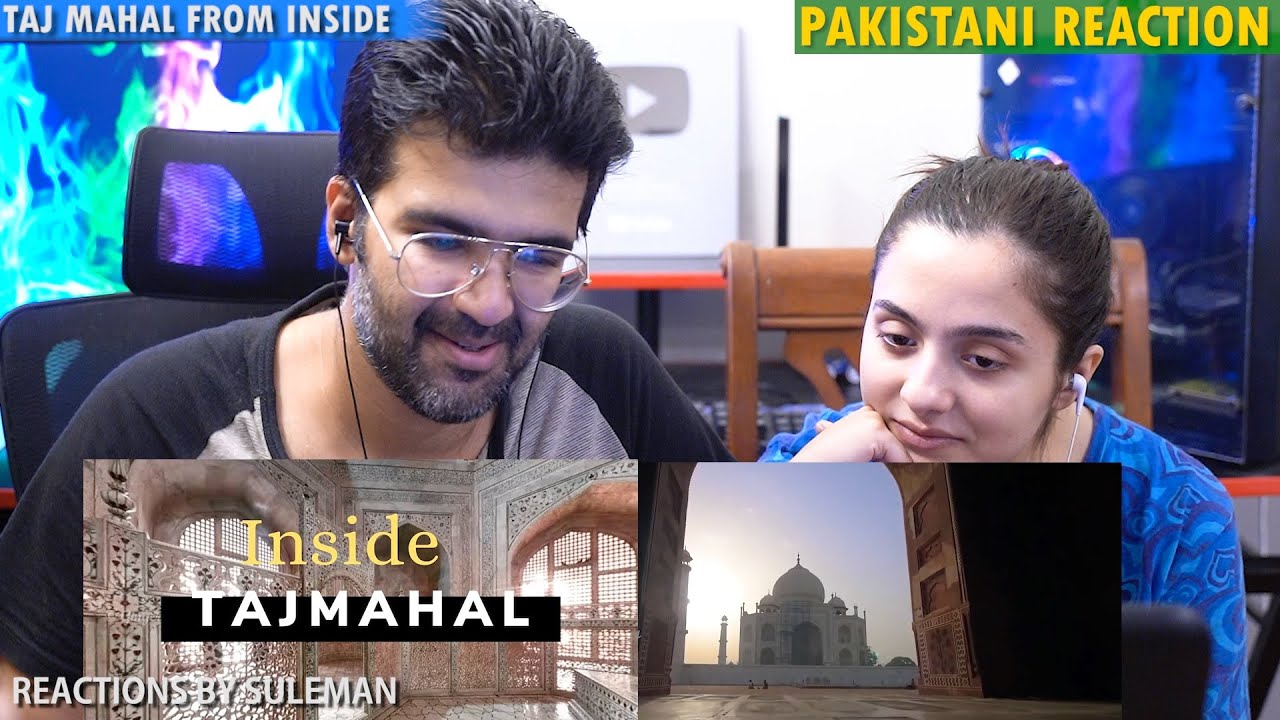 Pakistani Couple Reacts To Taj Mahal Inside View |Step Inside Taj Mahal & See Its Beautiful Interior