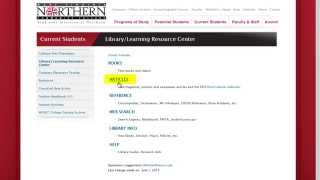WVNCC Library Databases