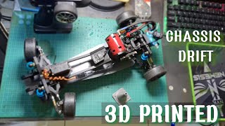Saya Membuat sendiri 3D Printed KIT RWD RC DRIFT 1:10, Test AipRC