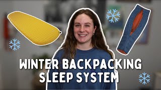 Stay Warm & Light Under Freezing | My Sleep System for Winter on the Appalachian Trail