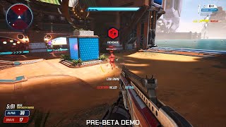 SPLITGATE (2021) Team Shotty Snipers Gameplay (Pre-Beta)