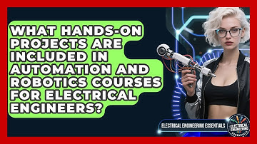 What Hands-On Projects Are Included in Automation and Robotics Courses for Electrical Engineers?