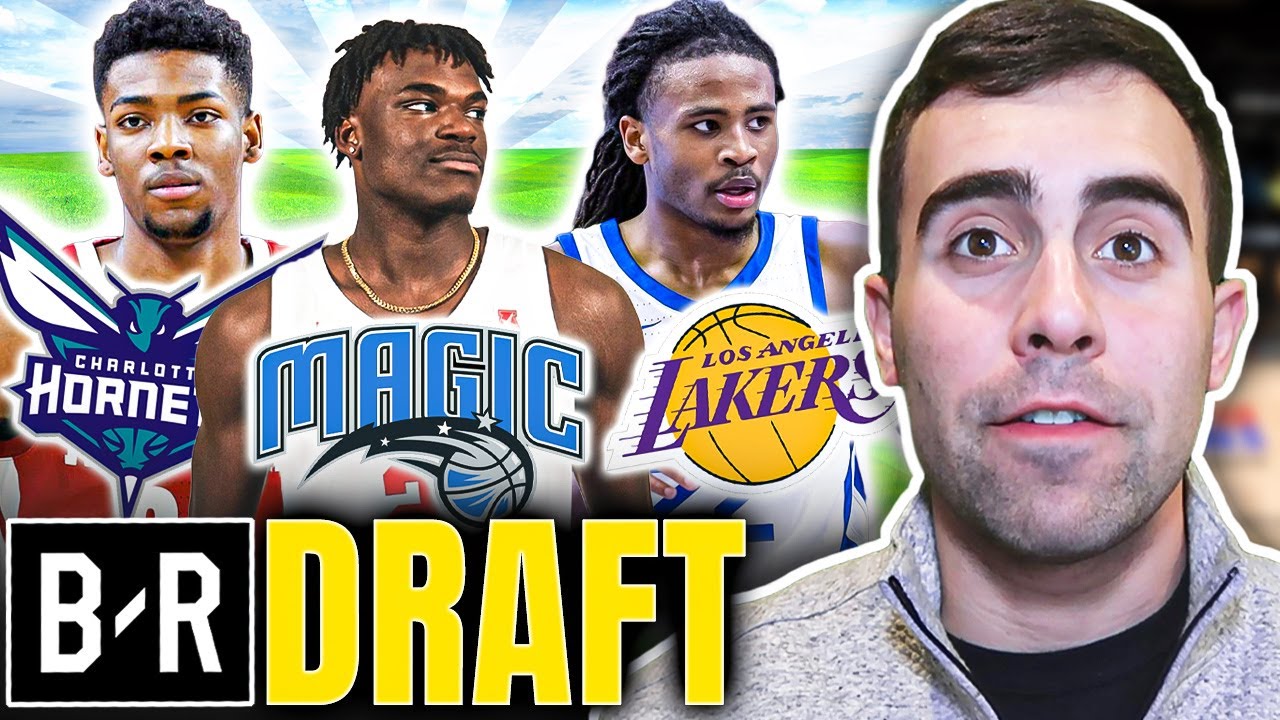 Reacting to Bleacher Reports NBA Mock Draft YouTube