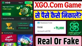 XGO Game Real Or Fake | XGO Game Withdrawal Problem | XGO Game Deposit Problem | XGO.Com Game Review screenshot 2