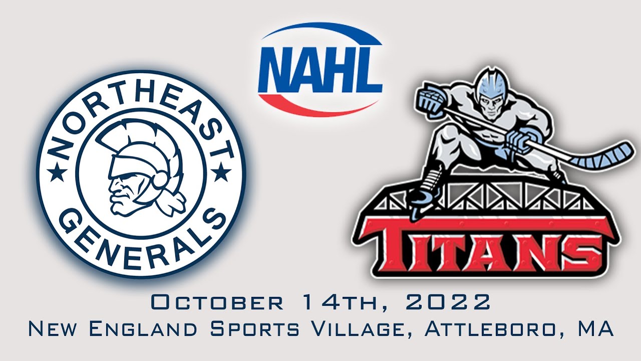 NAHL Highlights: New Jersey Titans @ Northeast Generals 10-14-22