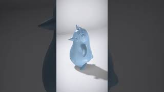 Penguin Character Lowpoly Rigged Character - AI Rigged 3D Character