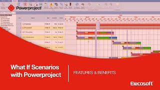Powerproject: Features & Benefits - What If Scenarios