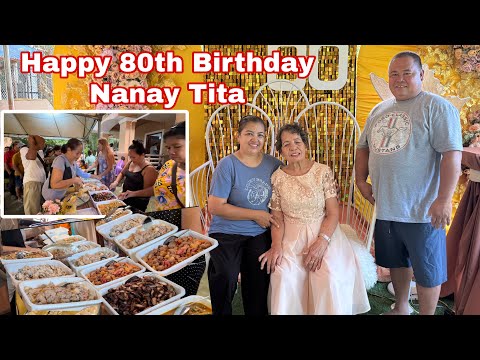 Happy 80th Birthday Nanay Tita + Binalikan ang masayang ala-ala ng kabataan sa Ancestral house