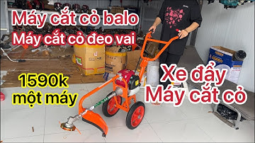 Máy cắt cỏ xe đẩy máy balo HONDA GX35 động cơ 4 thì xăng riêng nhớt riêng ☎️0918978817 Hồng Ni