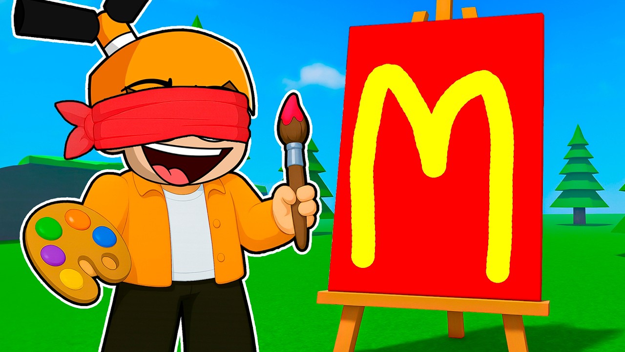 DIBUJA el LOGO de MEMORIA para GANAR en ROBLOX! Palmita